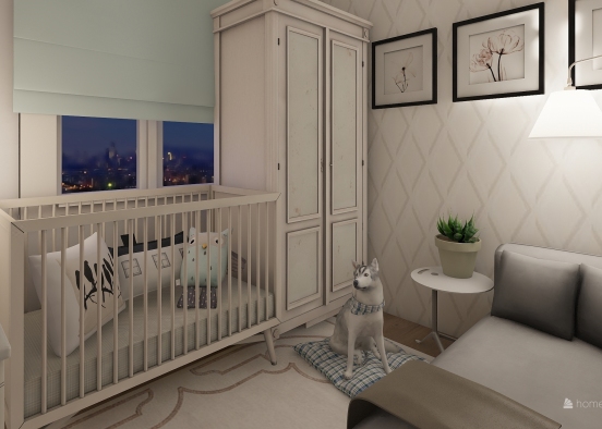 BABY ROOM 2 Design Rendering