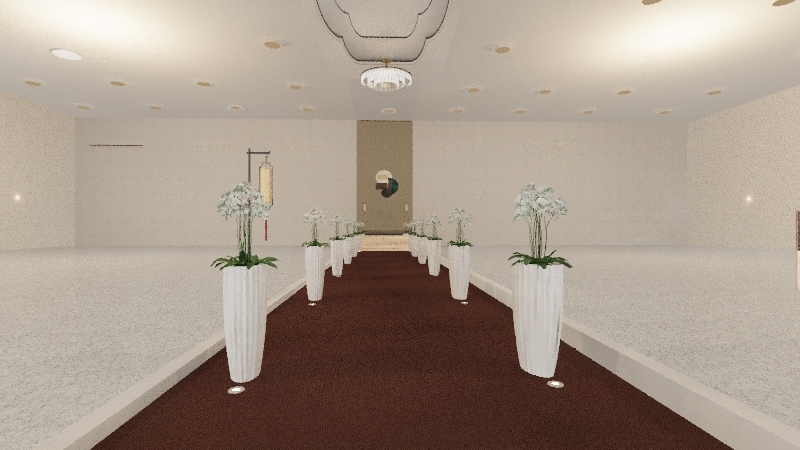 conven hotel 3d design renderings