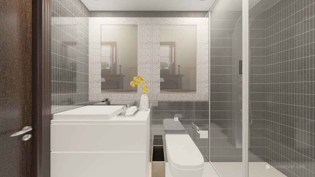 Baño Principal 3d design renderings