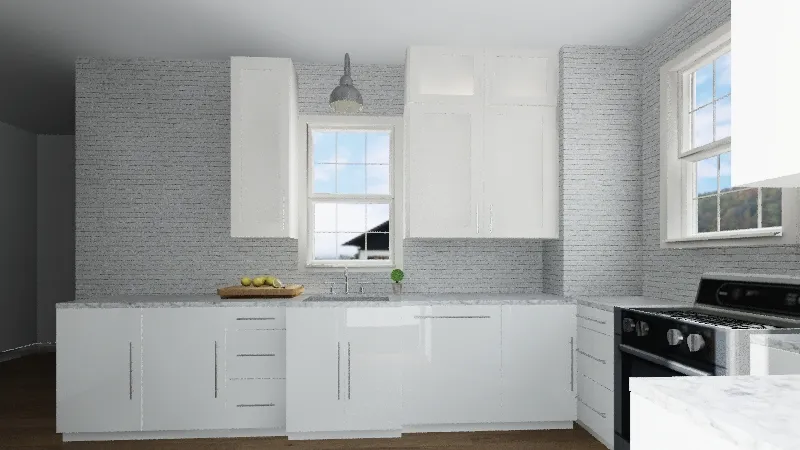 kitchennn 3d design renderings