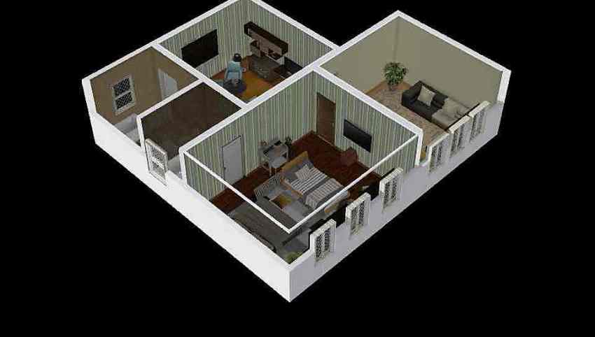 Cool houses  3d design picture 90