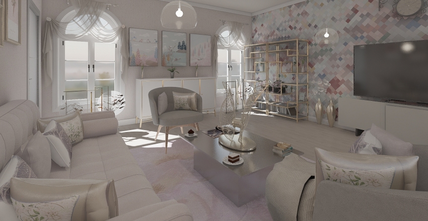 Modern | Nude Interior Design Render