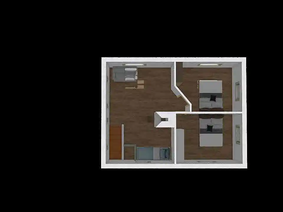 kullen 1 sal 3 rum 3d design renderings