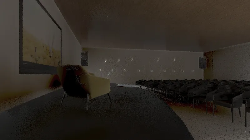 auditório 3d design renderings