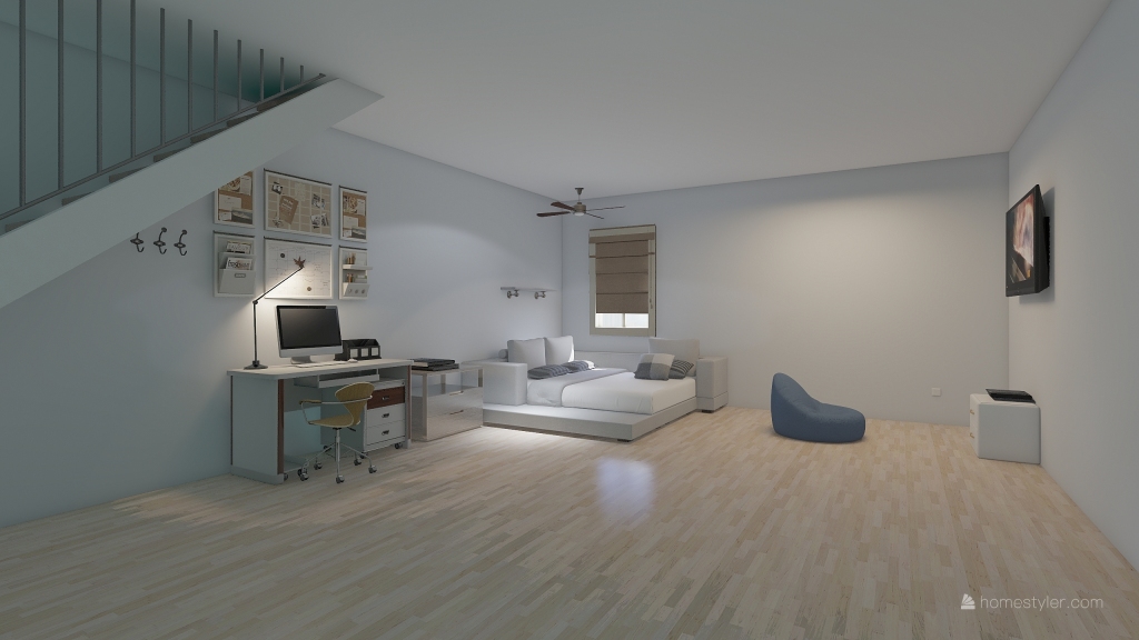 Good night and day 3d design renderings