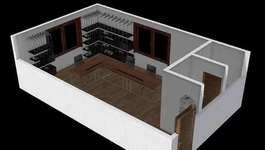 Falak - One room Office Roof 3d design picture 40.91