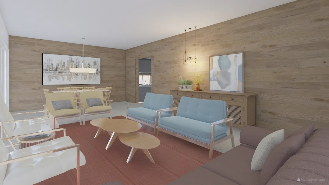 Residencia Aline 3d design renderings