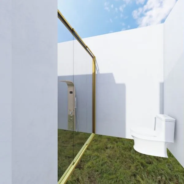 Banheiro novo 3d design renderings