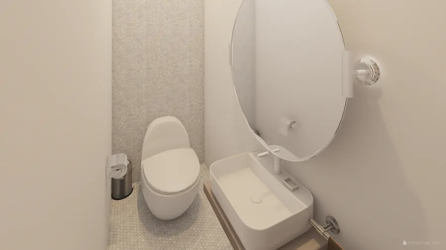 Toalett 3d design renderings
