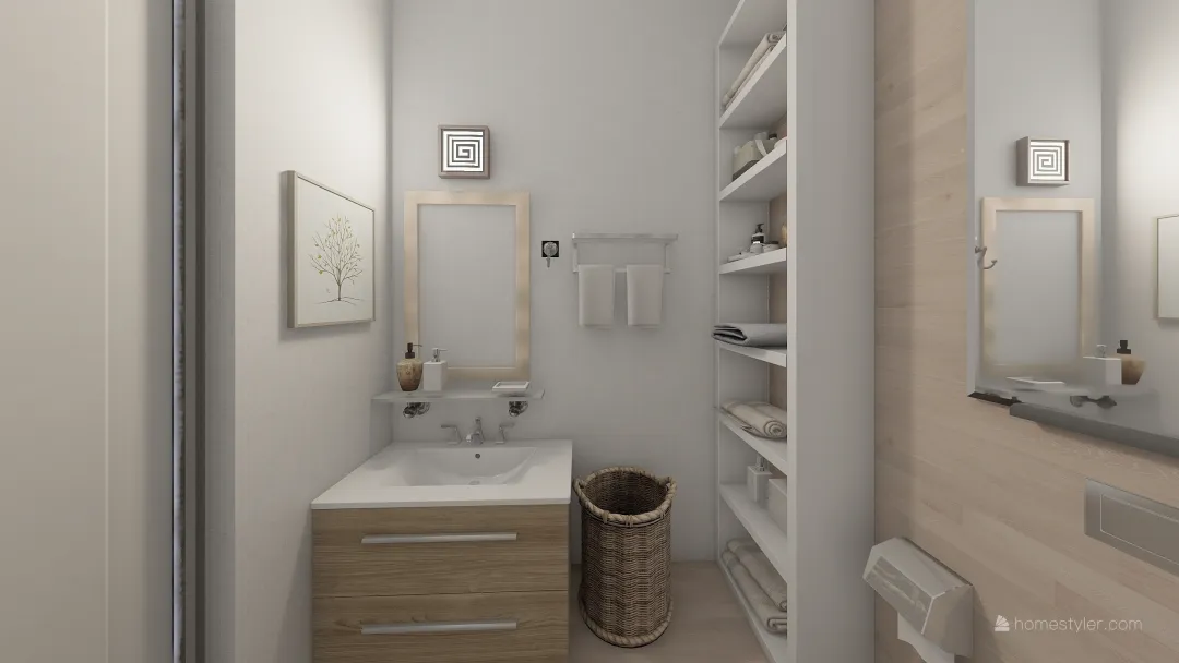 ванна в кабицыно в наш дом 3d design renderings