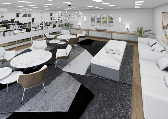 Production Office Design Rendering