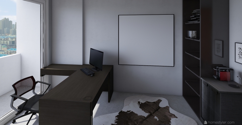 Sala Comercial Bruno Interior Design Render