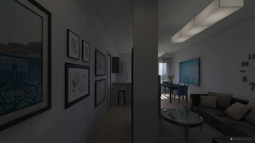 Casa Garzia sol.A 3d design renderings