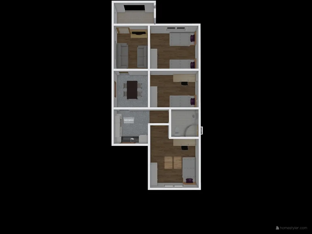 Casa Reformada 3d design renderings