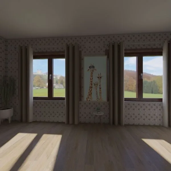 Гостиная комната 3d design renderings