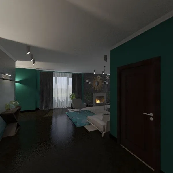 Квартира в стиле лофт 2 3d design renderings