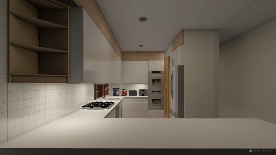 Kitchen Mk 4 3d design renderings