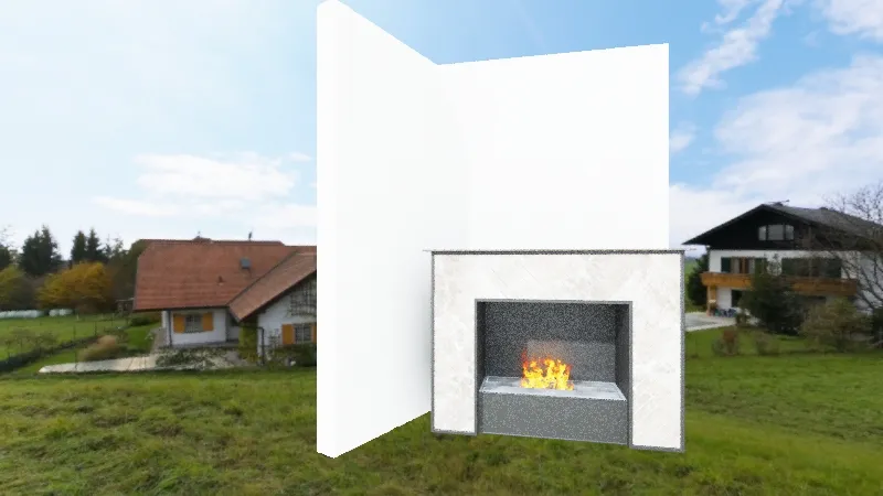 fireplace 1 3d design renderings