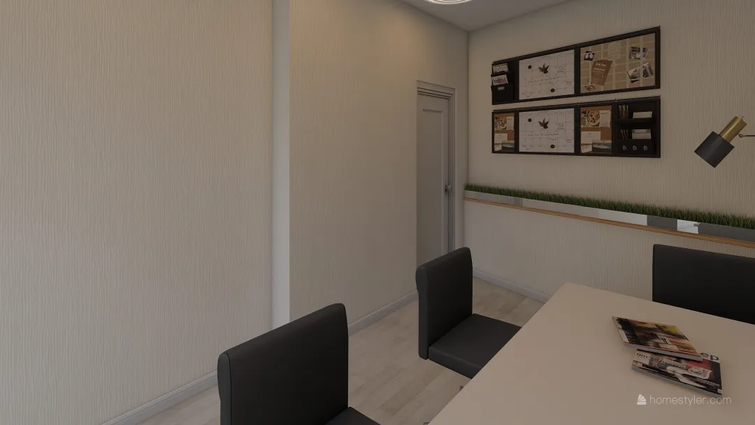 Офисное помещение2 3d design renderings