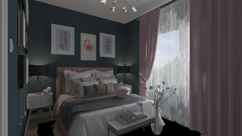 single-family house Interior Design Render