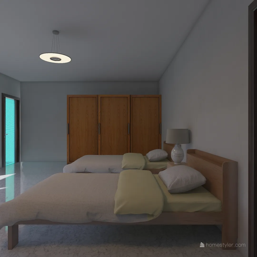 ejercicio de dormitorio 3d design renderings