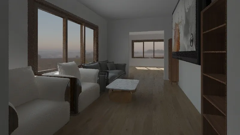 apartemento 3d design renderings