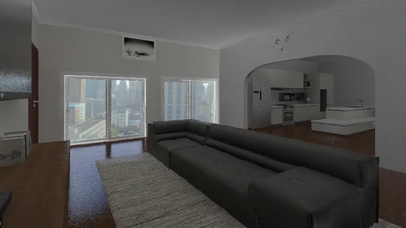 Apartment floor plan 3d design renderings
