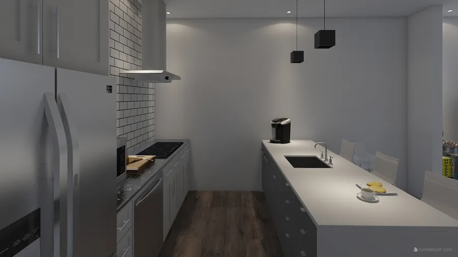 Apartment 3 3d design renderings