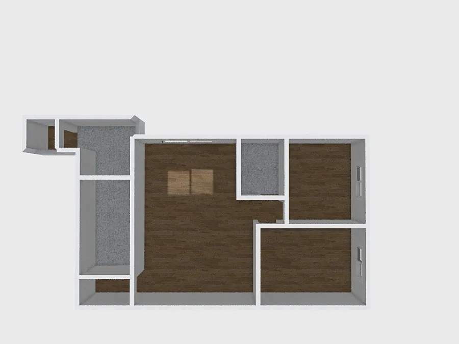 Apartamento_Medidas 3d design renderings