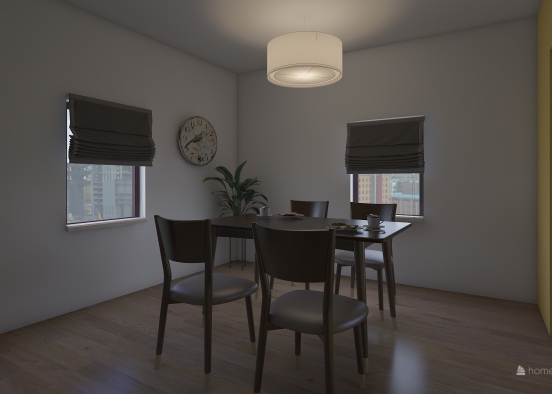 Apartment Living Design Rendering