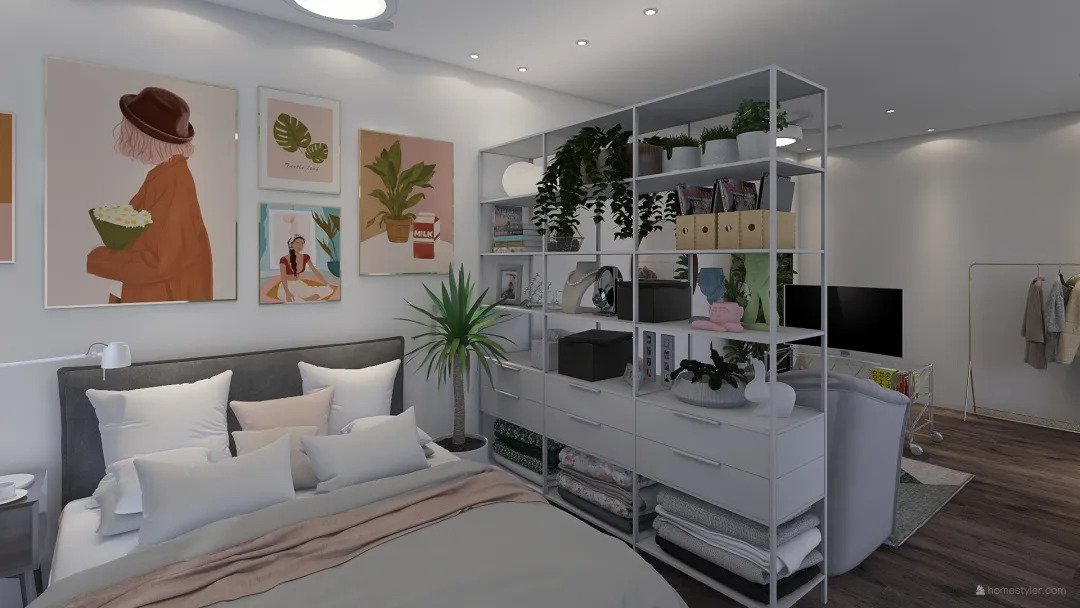 Apartment Floor 3d design renderings
