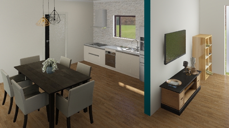Tiny House #236sqm Lot Interior Design Render