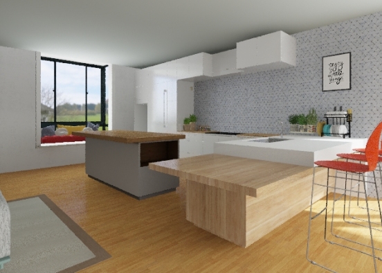Modern Apartament Design Rendering