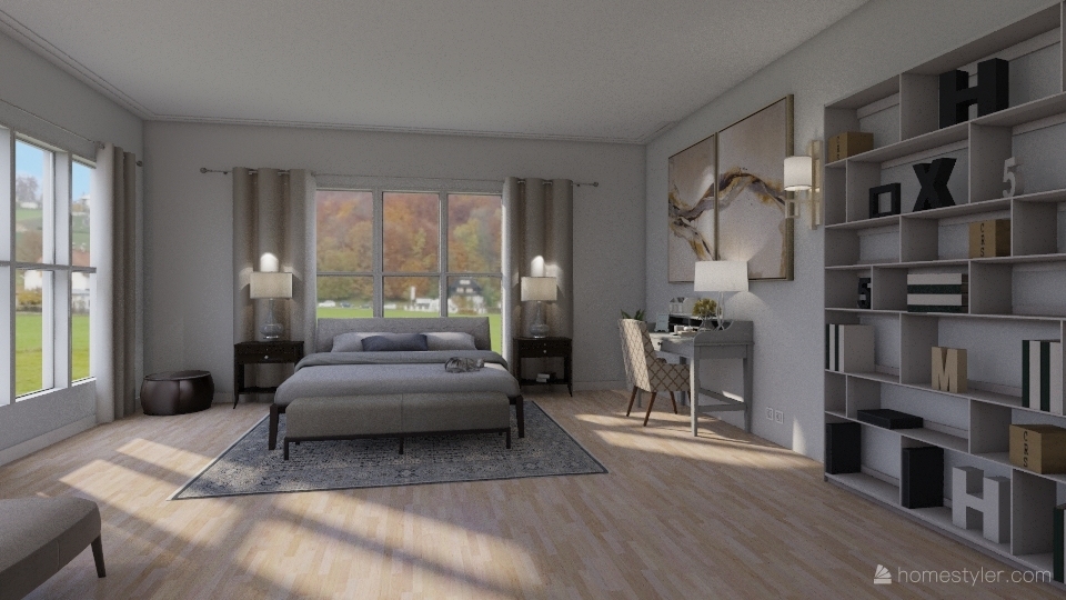 Unnamed space 3d design renderings