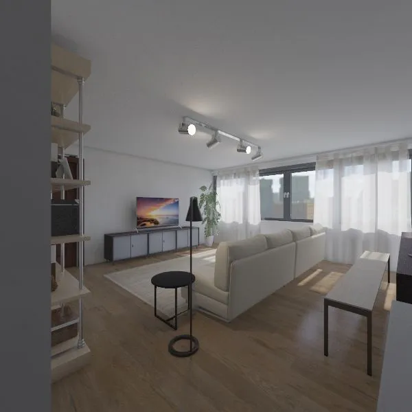 sala casa nova 3d design renderings
