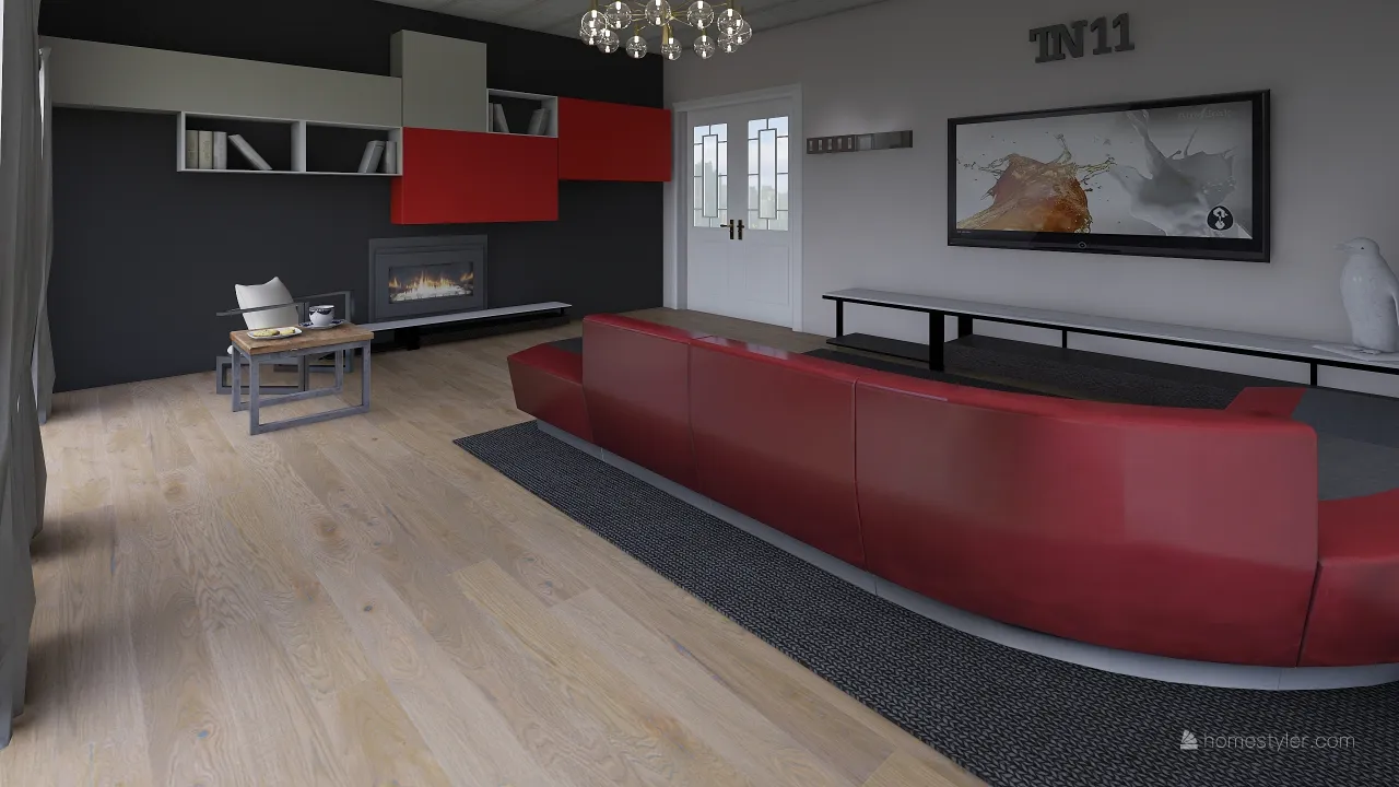 soggiorno moderno 3d design renderings