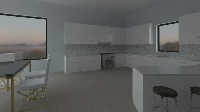 Kitchen - Jarod 3d design renderings