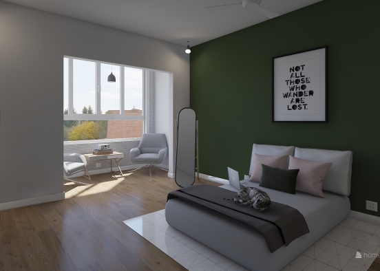 id project-bedroom Design Rendering