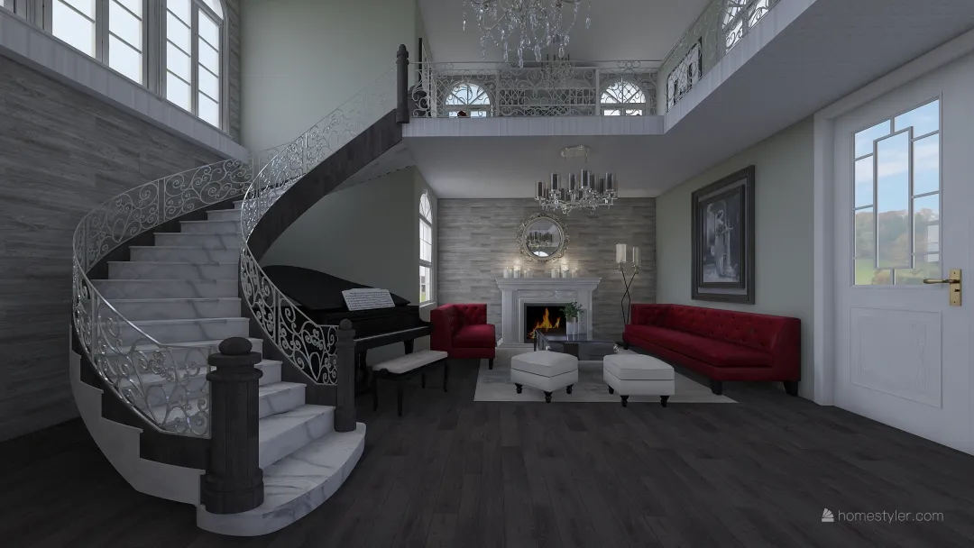LuxuryHouse 3d design renderings