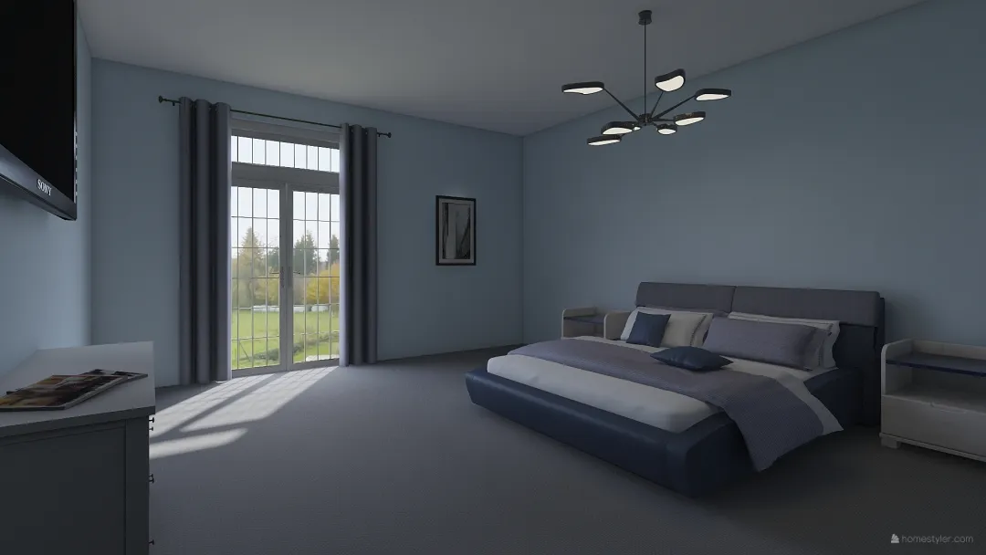 Jarod - Bedroom 3d design renderings