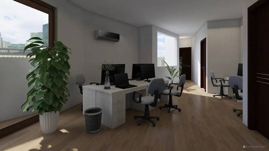 Office4 3d design renderings