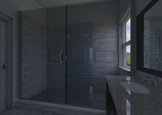 Romnes Remodeling  - Mitch bathroom Design Rendering