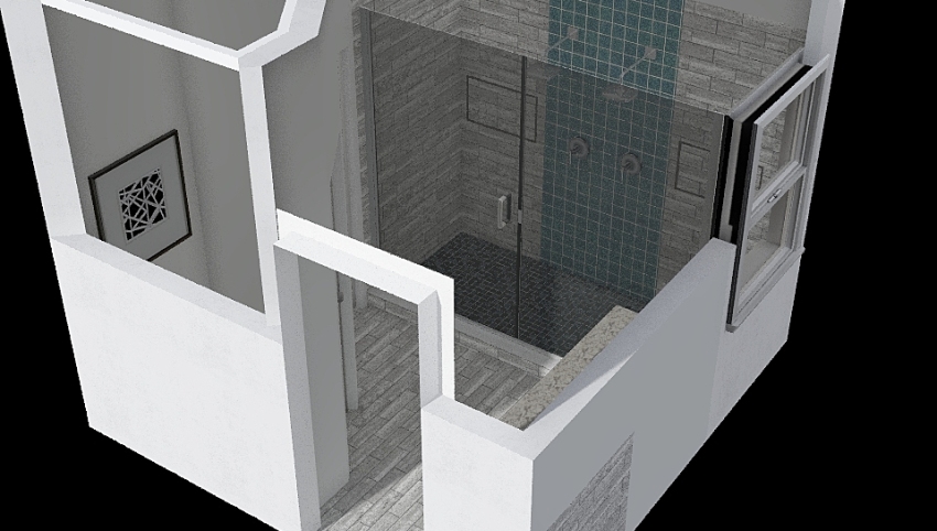 Romnes Remodeling  - Mitch bathroom 3d design picture 9.71