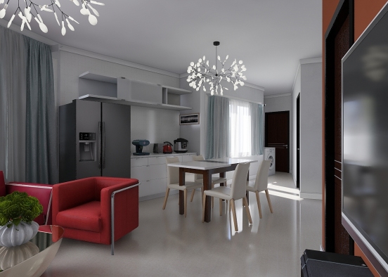 Asdhoo 3BR Apartment Design Rendering