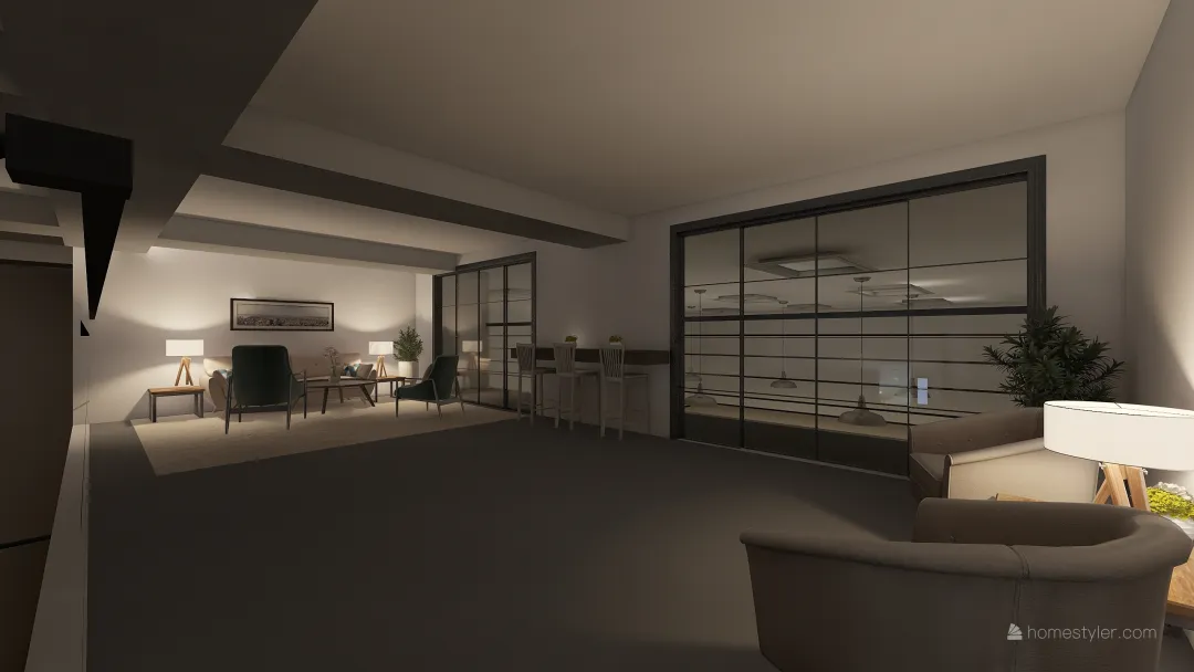 New Office - Furniture 3d design renderings