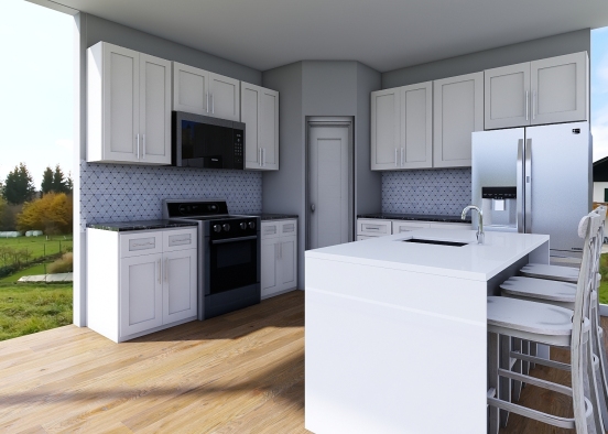 Romnes Remodeling - Kitchen Design Rendering