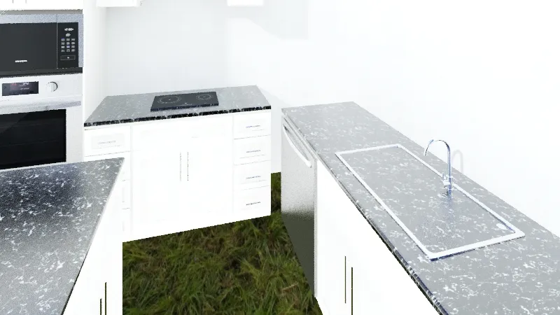 Bela Kitchen 3d design renderings
