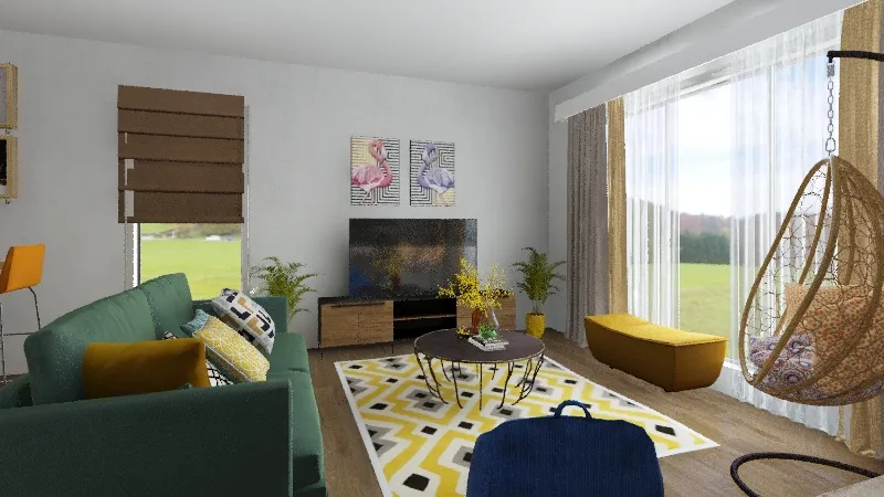 mini house 3d design renderings