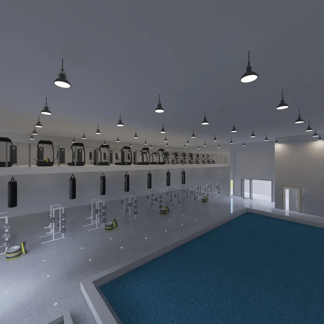 Swimming pool_3 3d design renderings