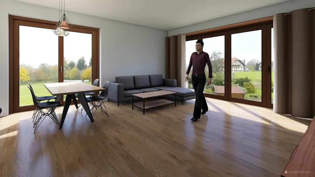 Dom w kostrzewach 4g ver 1 3d design renderings